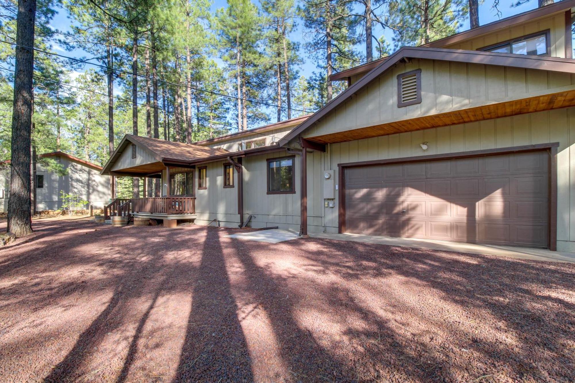 Peaceful Pinetop Cabin With Deck And Fire Pit! Villa Indian Pine Kültér fotó